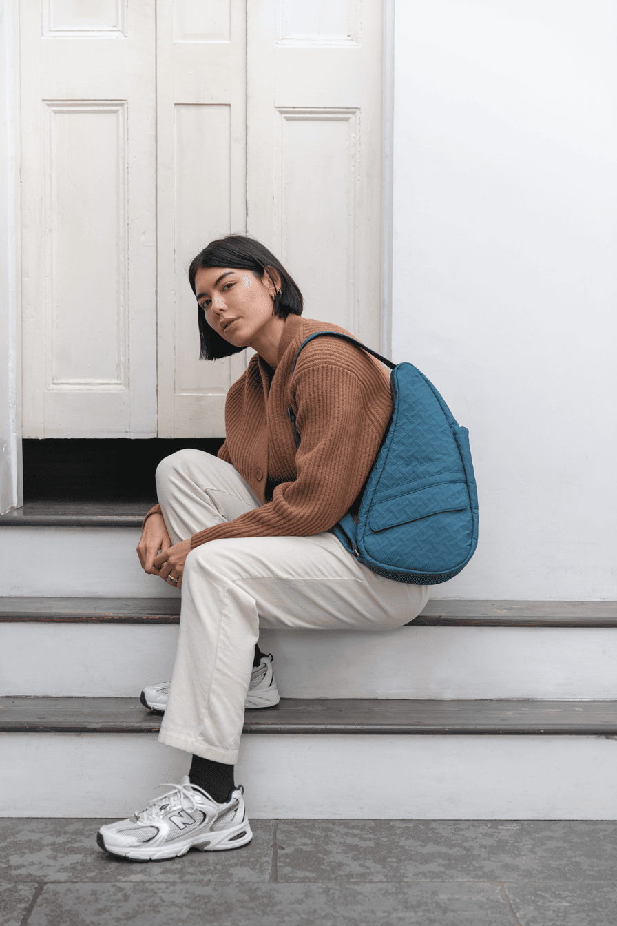 Geometry Teal - Small Bag