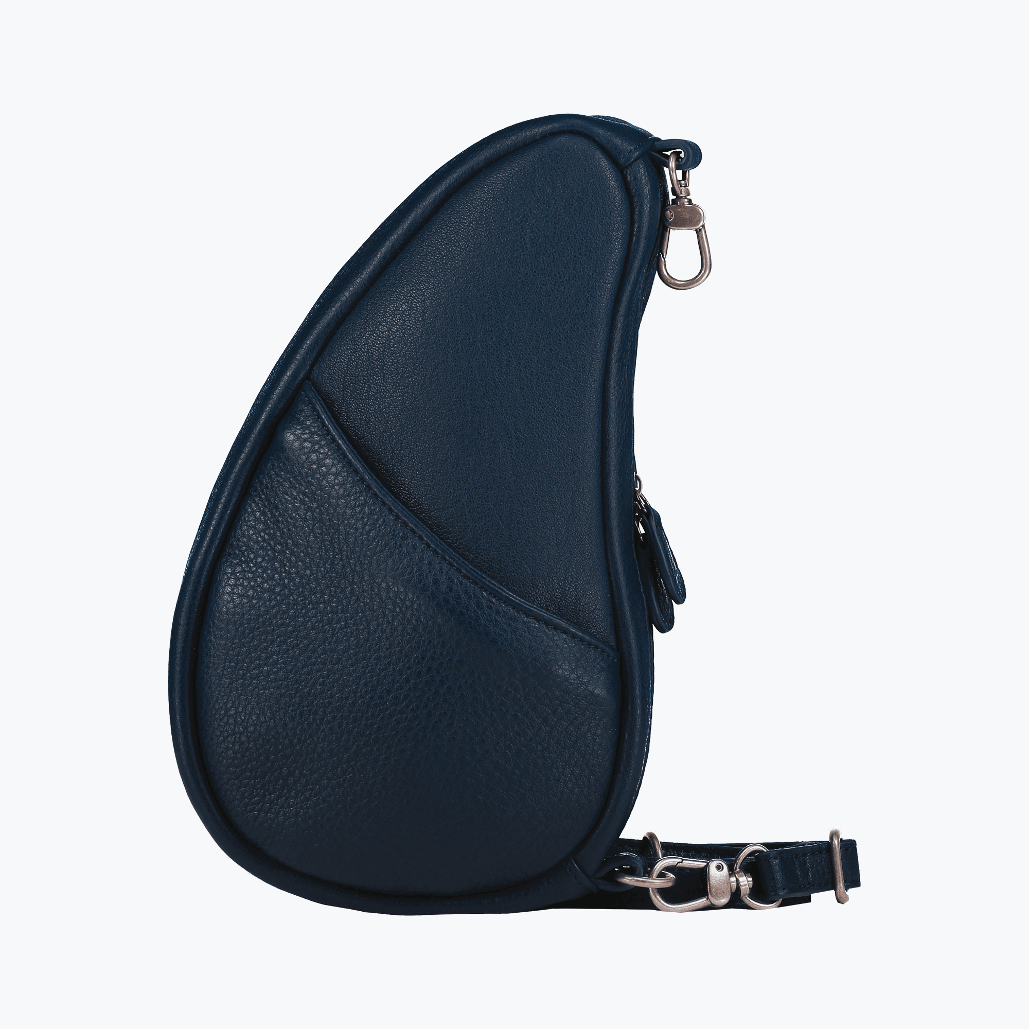 Leather Baglett Navy