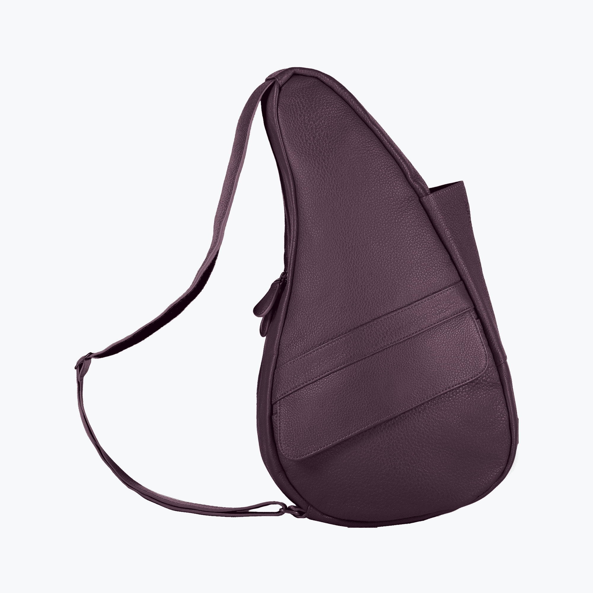 Leather Black Plum S