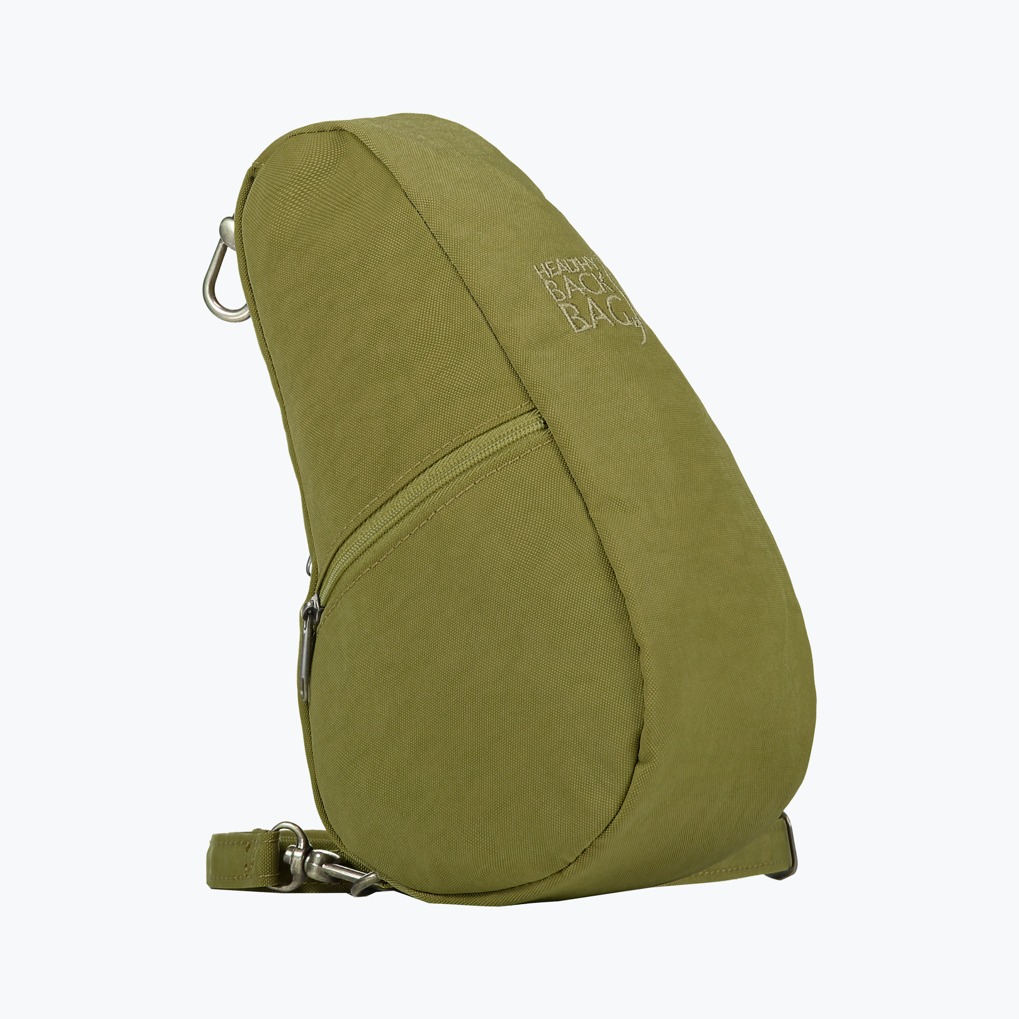 Textured Nylon Mini Baglett Bamboo Forest