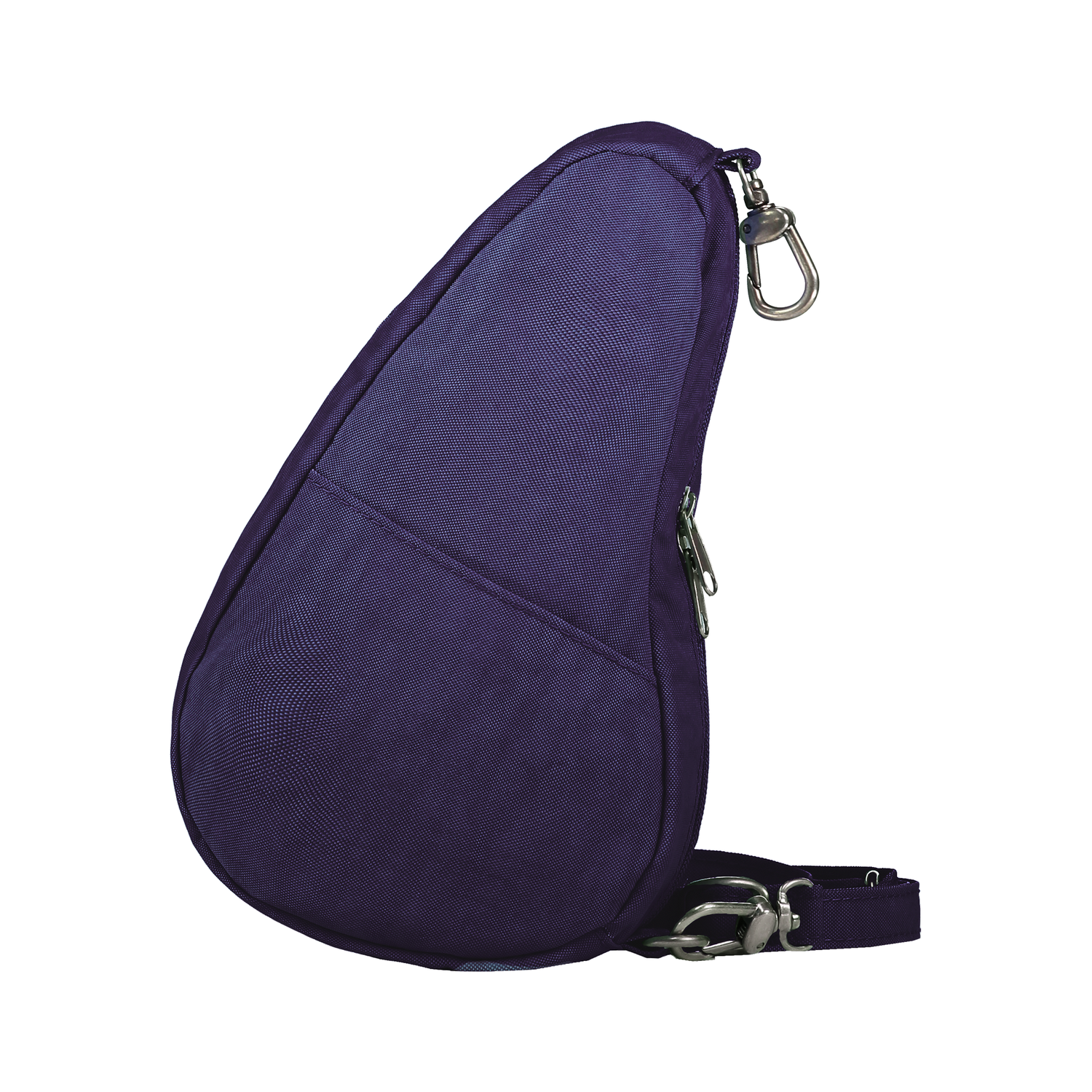 Textured Nylon Mini Baglett Blue Night 