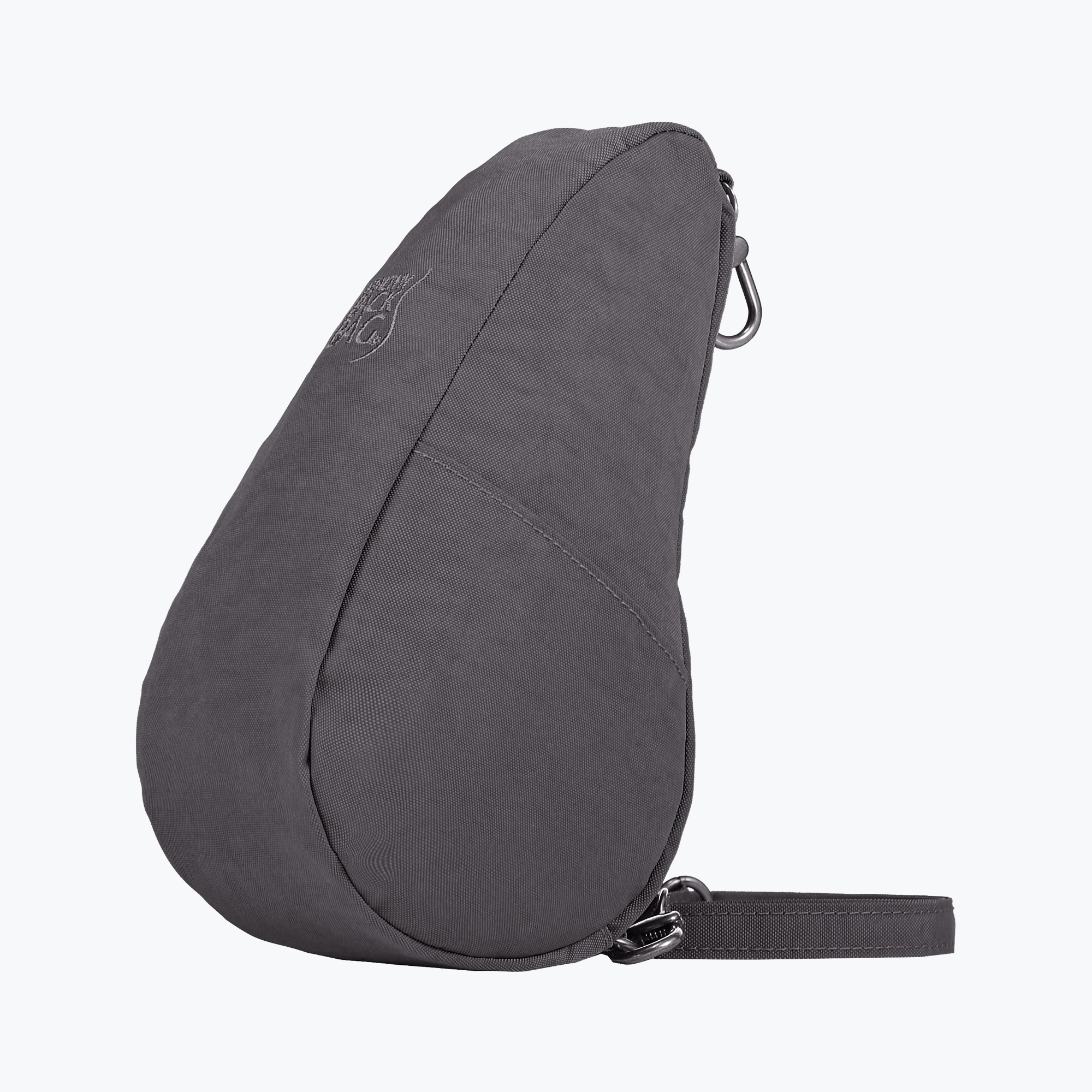 Textured Nylon Mini Baglett Graphite