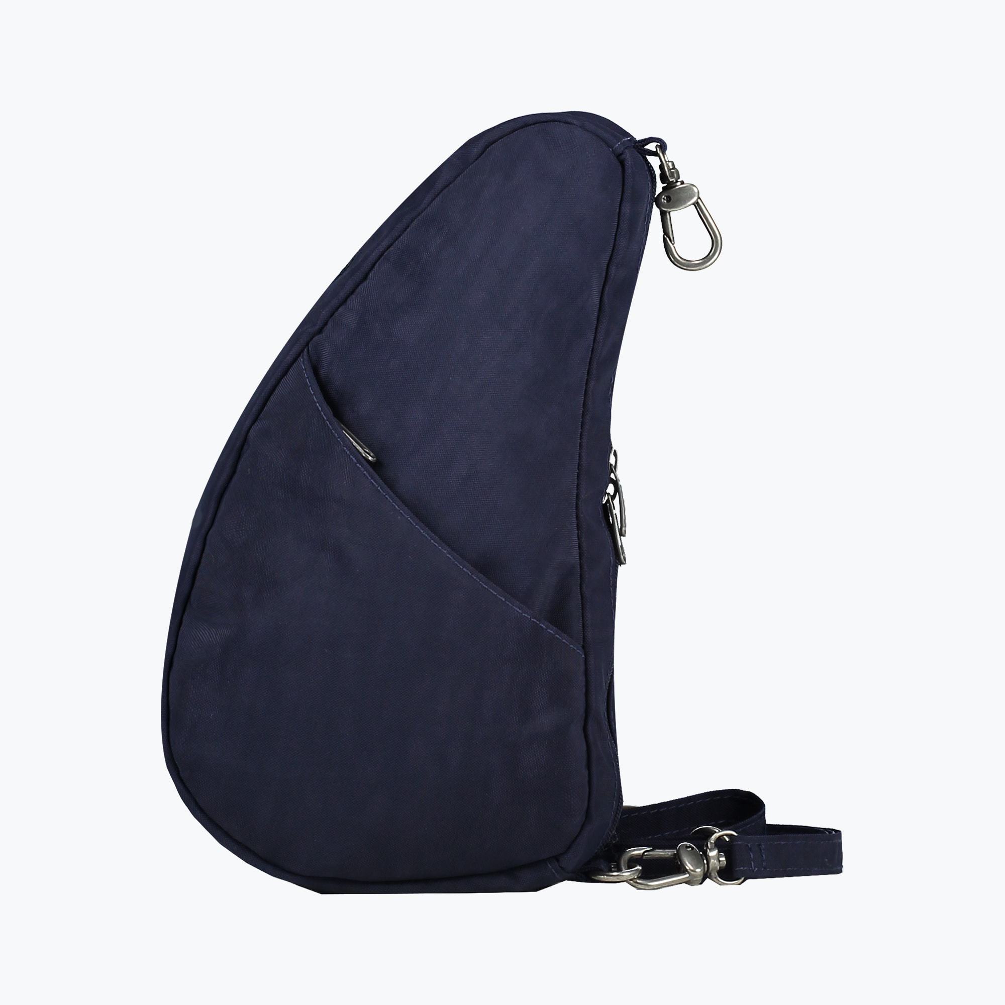 Textured Nylon Baglett Blue Night