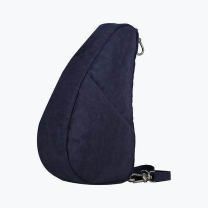 Textured Nylon Baglett Blue Night