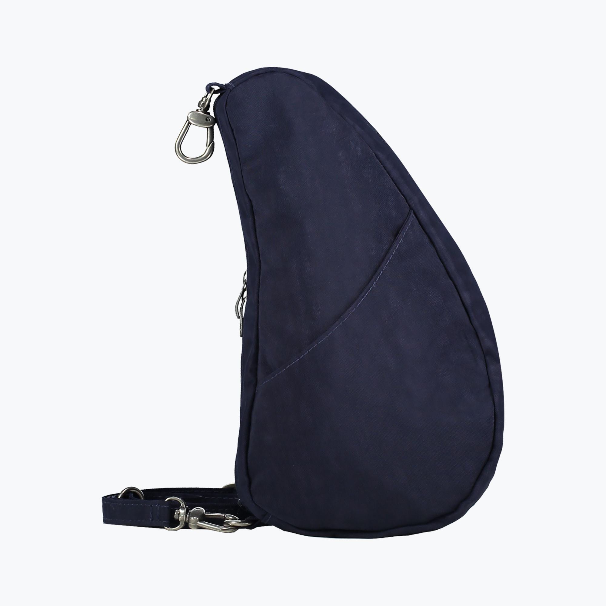 Textured Nylon Baglett Blue Night