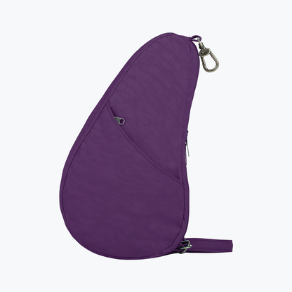 Textured Nylon Baglett Blackberry