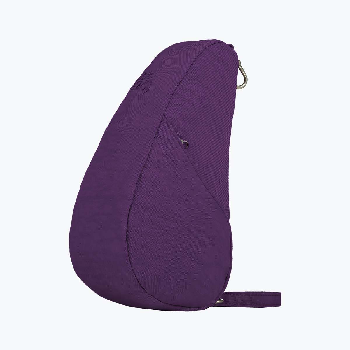 Textured Nylon Baglett Blackberry