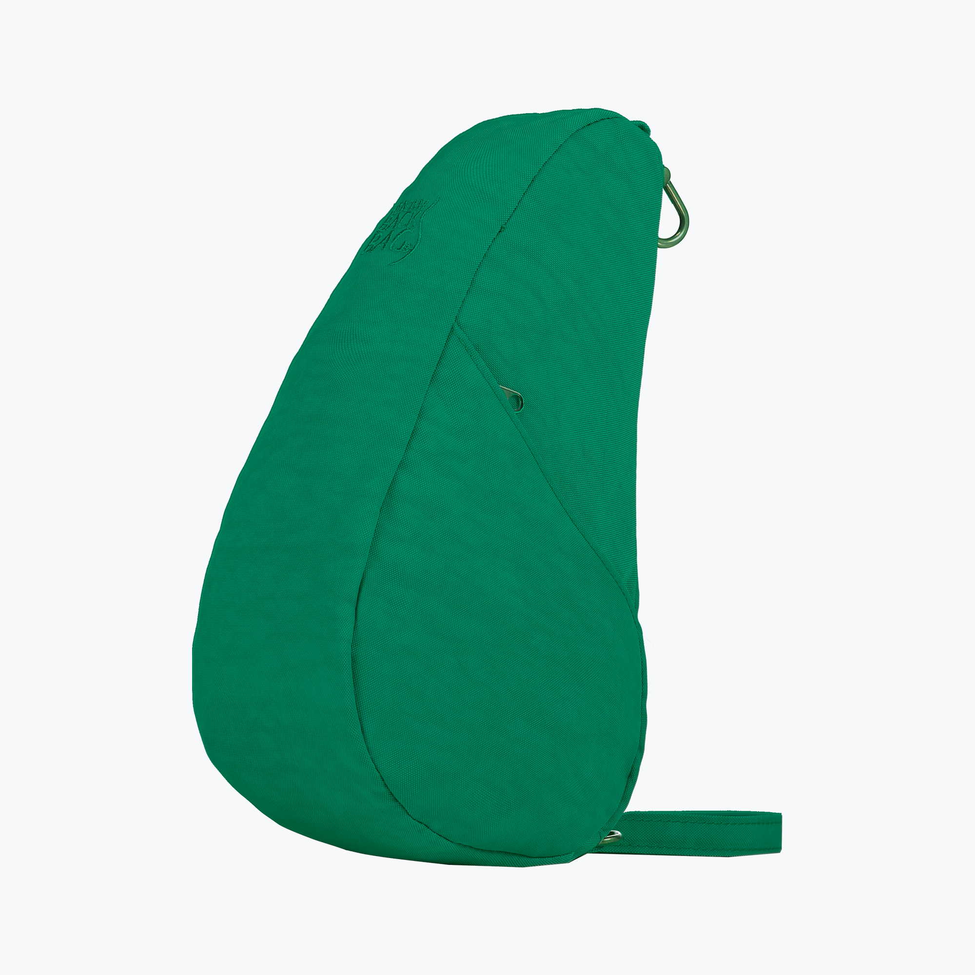 Textured Nylon Baglett Emerald