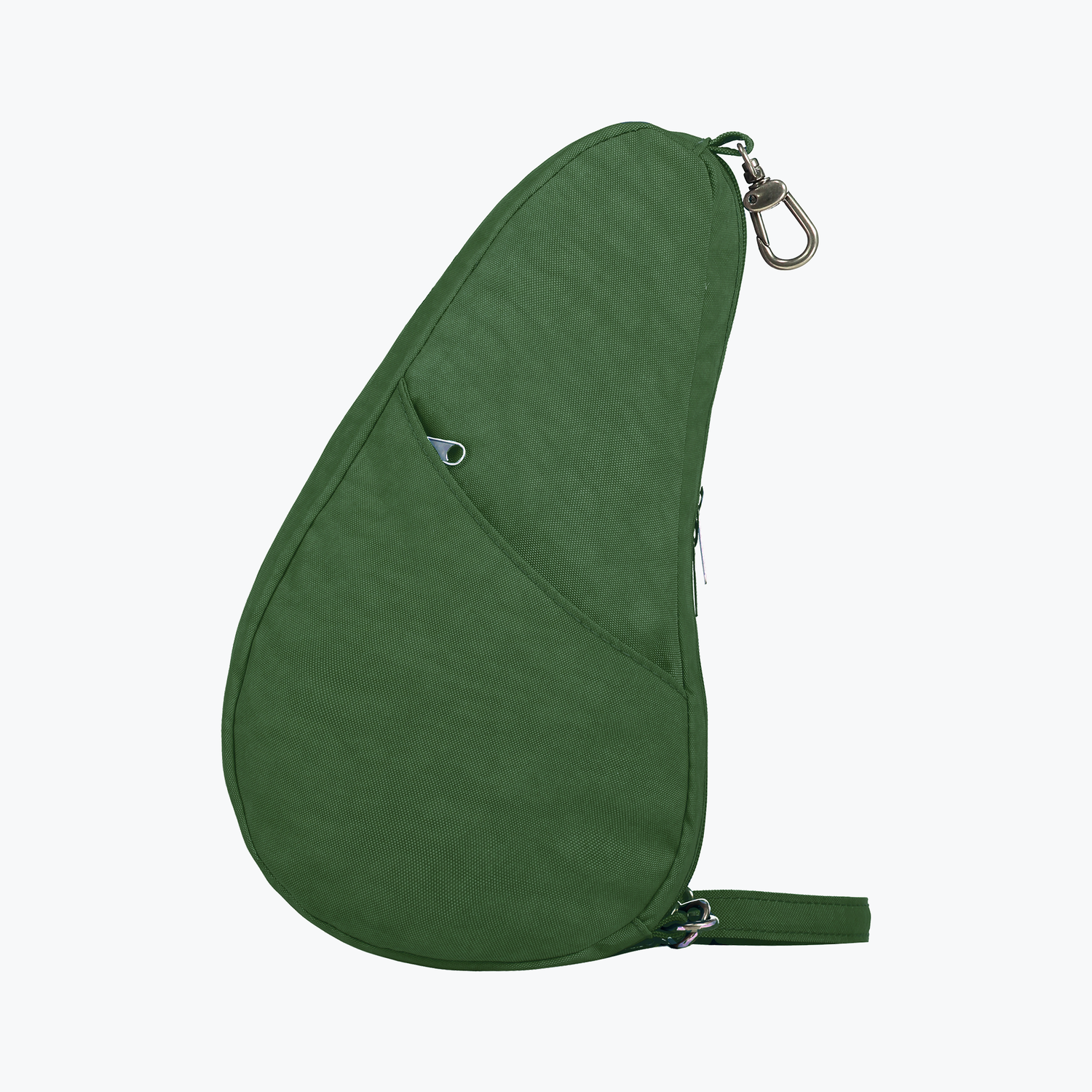 Textured Nylon Baglett Evergreen