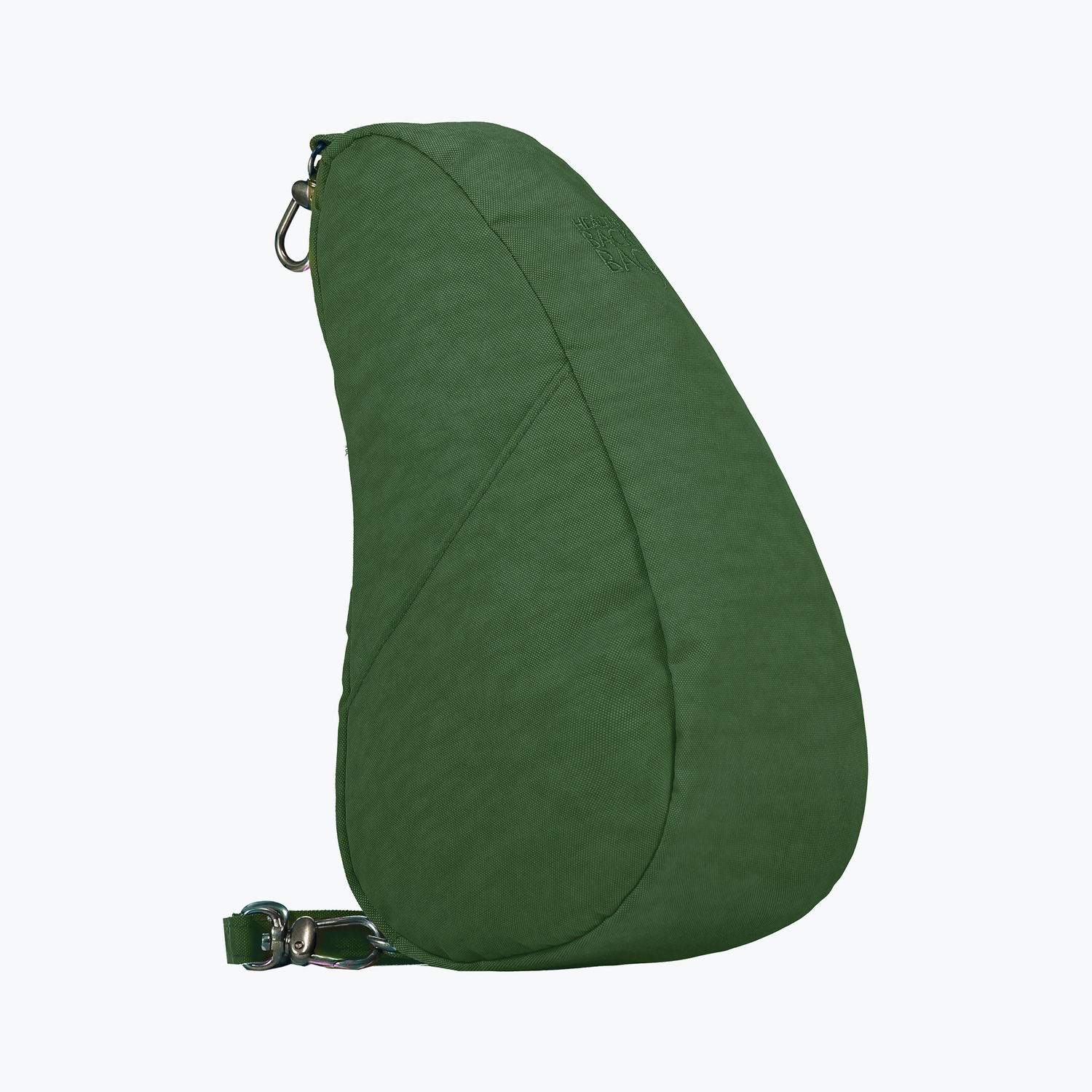 Textured Nylon Baglett Evergreen