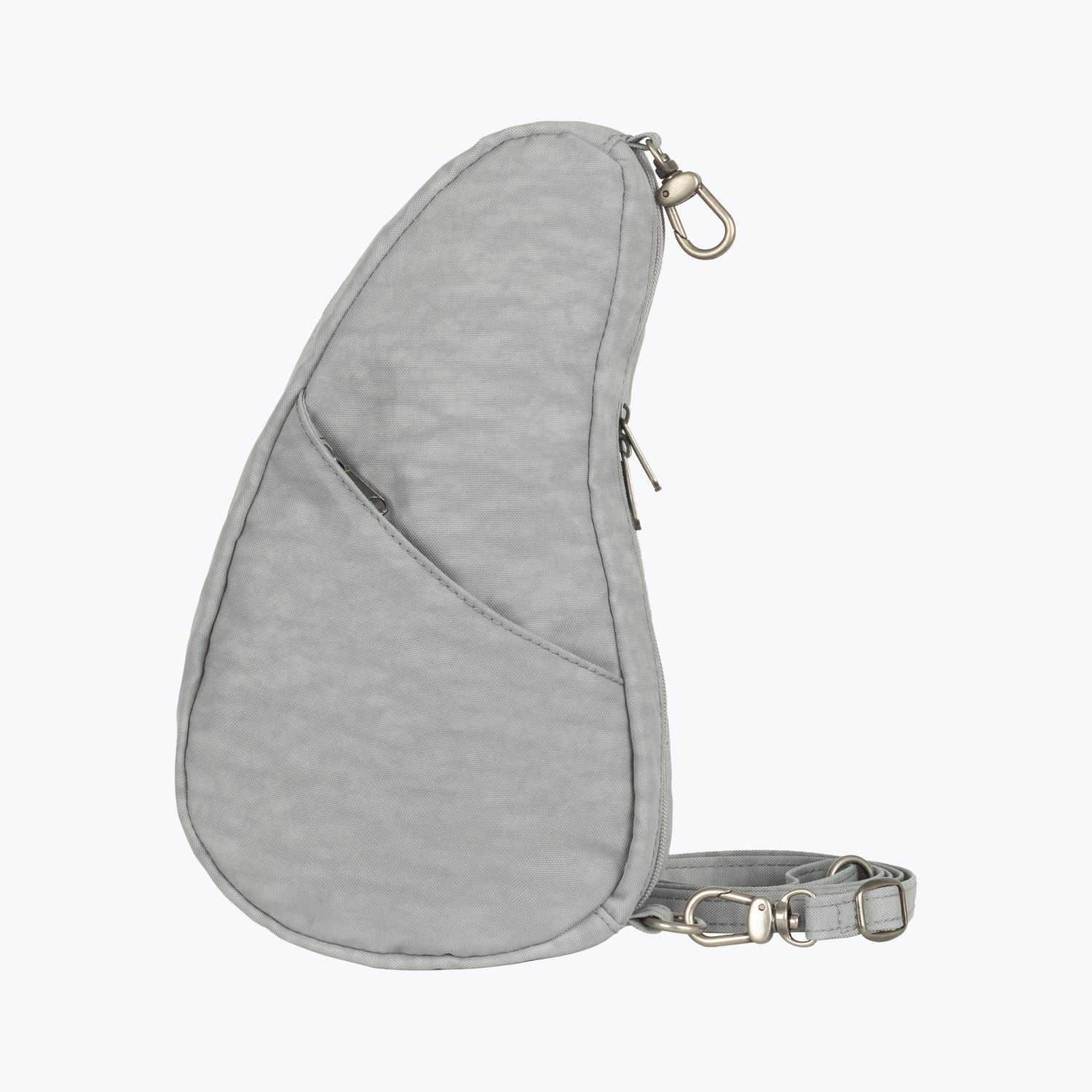 Textured Nylon Baglett Rocket Grey