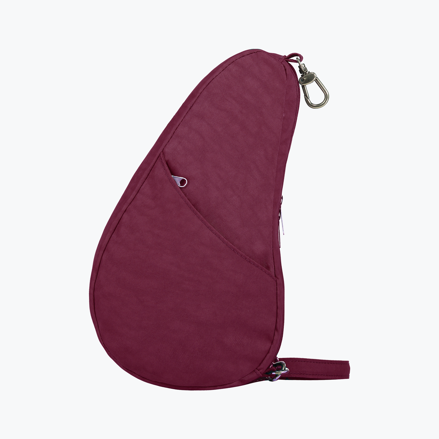 Textured Nylon Baglett Ruby