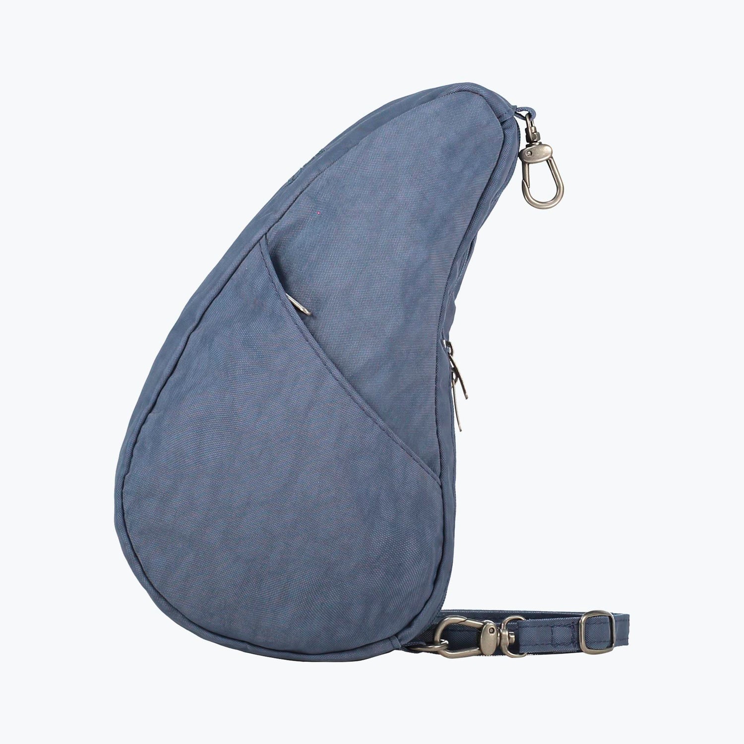 Textured Nylon Baglett Vintage Indigo