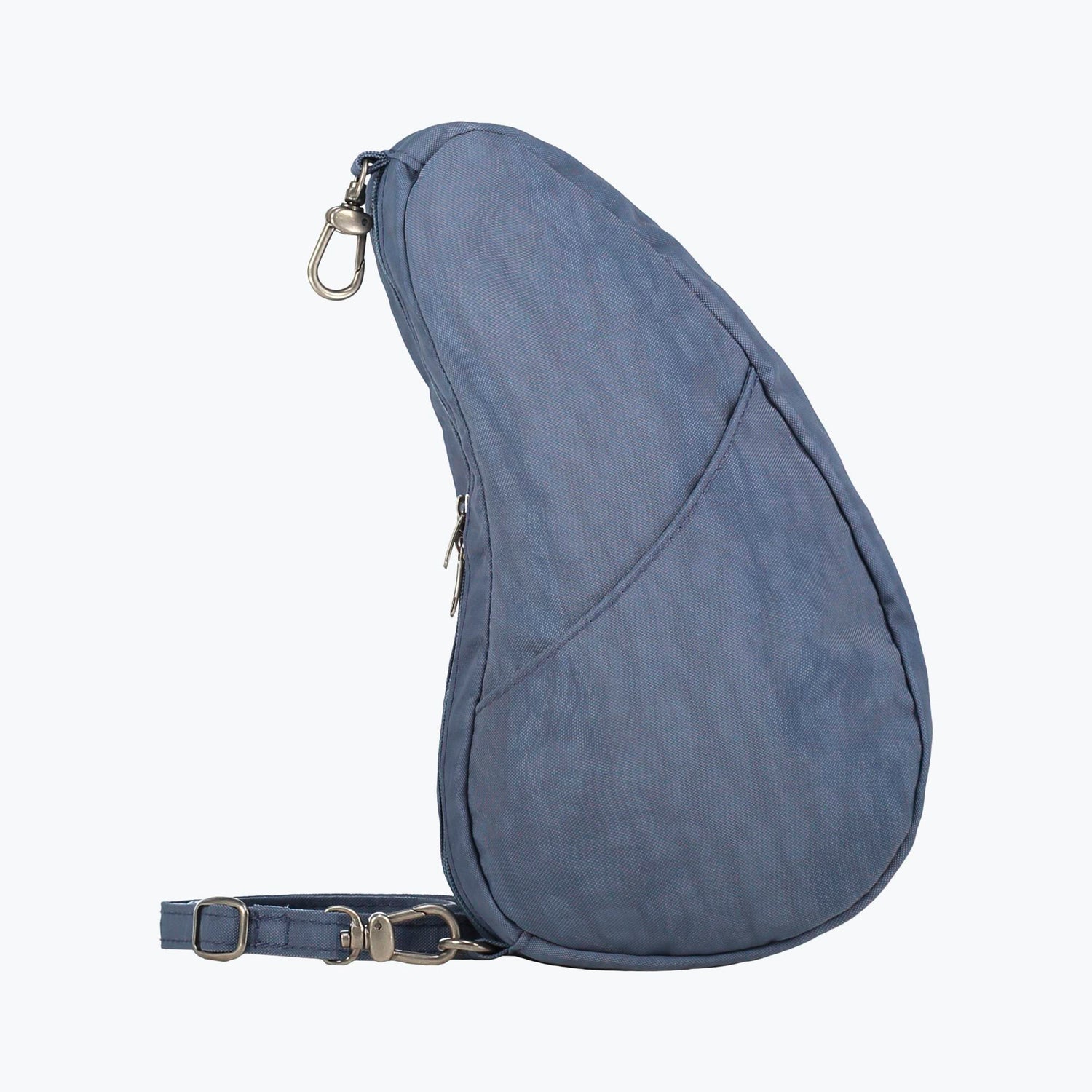 Textured Nylon Baglett Vintage Indigo