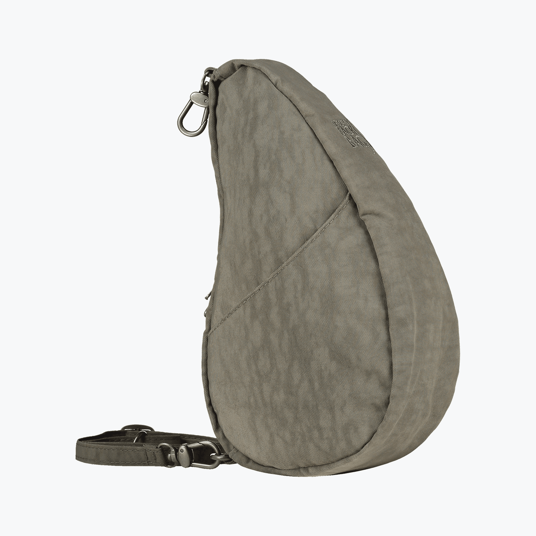 Textured Nylon Baglett Truffle