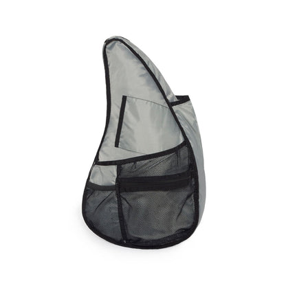 Textured Nylon Big Bag Black