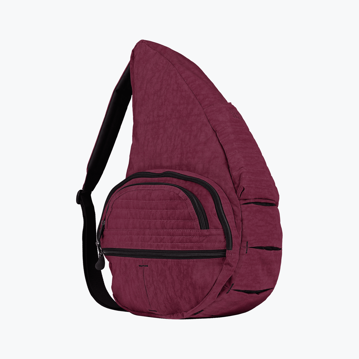 Textured Nylon Big Bag Ruby