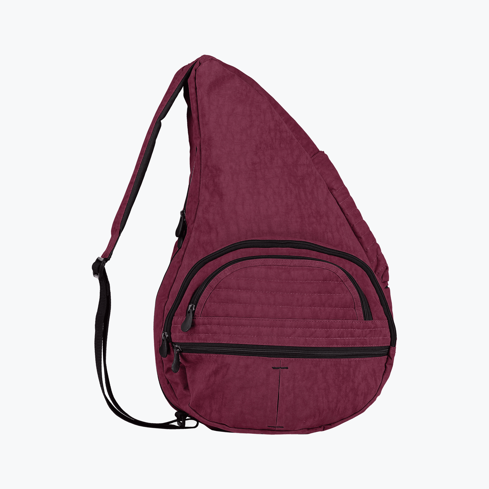 Textured Nylon Big Bag Ruby