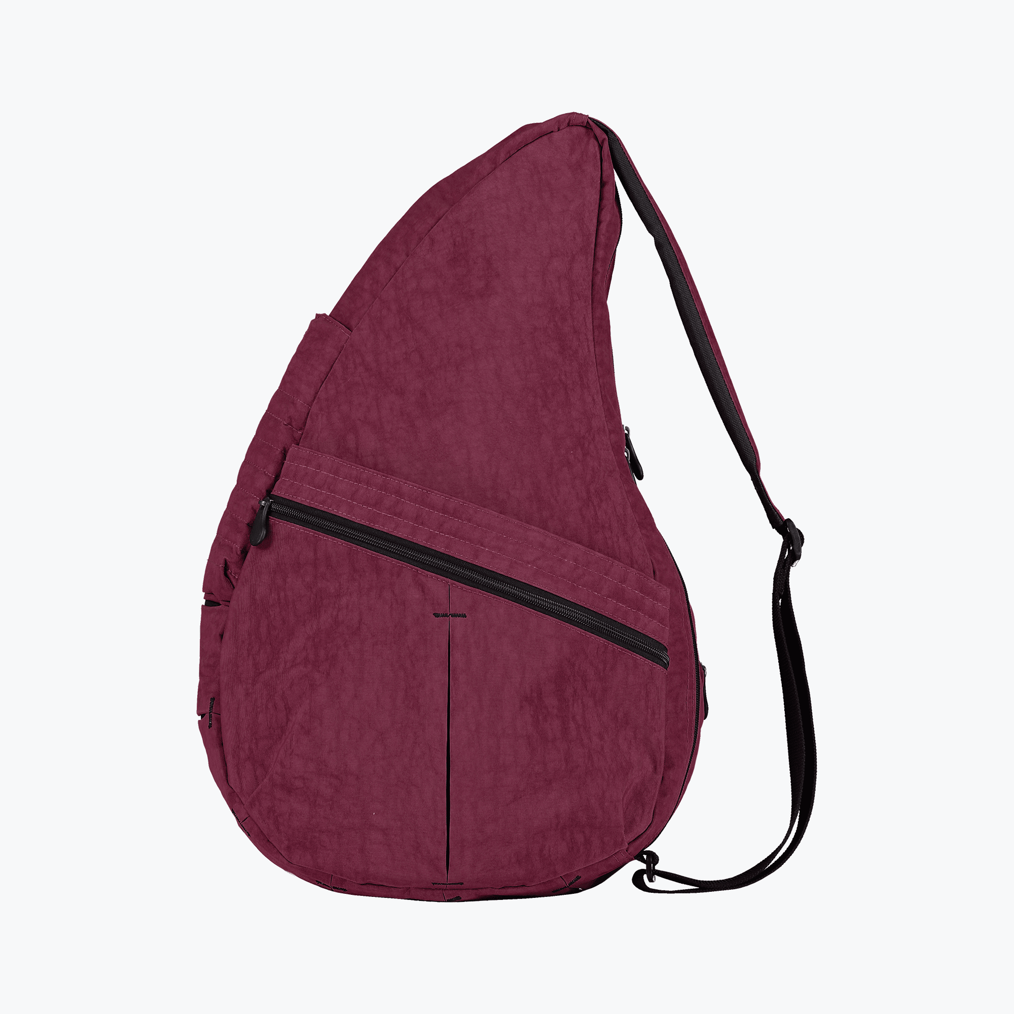 Textured Nylon Big Bag Ruby